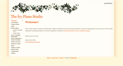 Desktop Screenshot of ivypianostudio.com